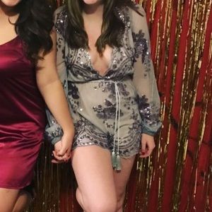 Sequin Romper